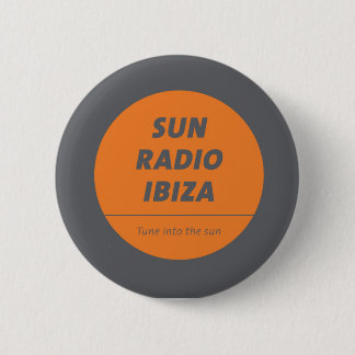 Badge Rond 5 Cm Bouton autocollant par Sun Radio Ibiza 