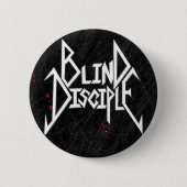 Badge Rond 5 Cm Bouton aveugle de disciple (Devant)