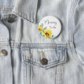 Badge Rond 5 Cm Bouton baby shower "Maman à être" (En situation)