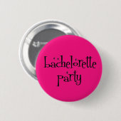Badge Rond 5 Cm Bouton Bachelorette Party (Devant & derrière)
