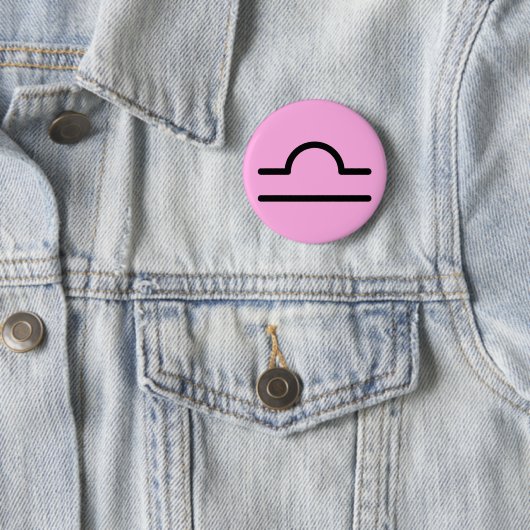 Badge Rond 5 Cm Bouton Balance (En situation)