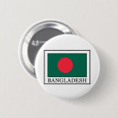 Badge Rond 5 Cm Bouton Bangladesh (Devant & derrière)