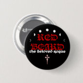 Badge Rond 5 Cm bouton Barbe Rouge (Devant & derrière)
