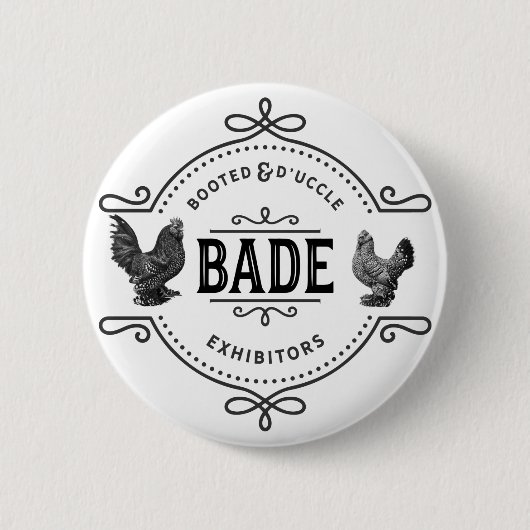 Badge Rond 5 Cm Bouton BAS (Devant)