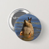 Badge Rond 5 Cm Bouton Bas vers le haut (Devant & derrière)
