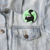 Badge Rond 5 Cm Bouton Bébé (En situation)