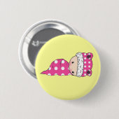 Badge Rond 5 Cm Bouton Bébé Mignon Petit à Points (Devant & derrière)