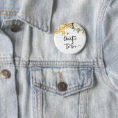 Badge Rond 5 Cm Bouton Bee Tante to bee (En situation)