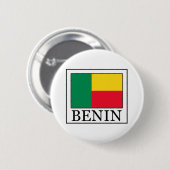 Badge Rond 5 Cm Bouton Bénin (Devant & derrière)