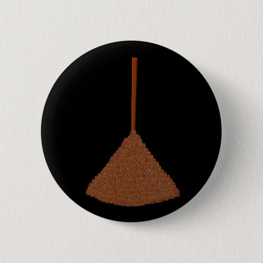 Badge Rond 5 Cm Bouton Besom (Devant)