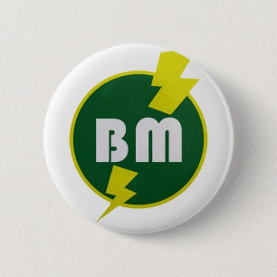 Badge Rond 5 Cm Bouton BestMan