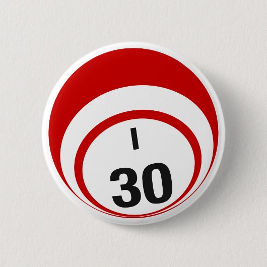 Badge Rond 5 Cm Bouton Bingo Ball I30 (Devant)