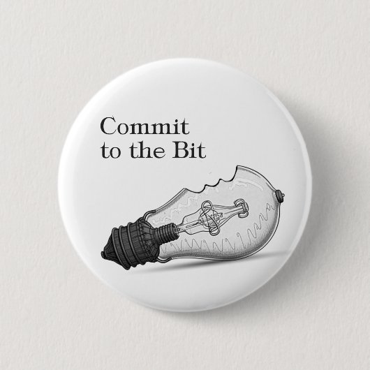 Badge Rond 5 Cm Bouton Bit (Devant)