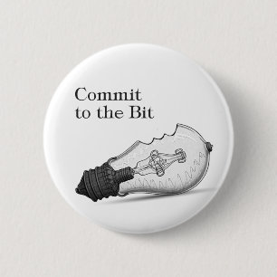 Badge Rond 5 Cm Bouton Bit