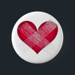 Badge Rond 5 Cm Bouton blessé de coeur de bandage<br><div class="desc">Bouton blessé de coeur de bandage</div>