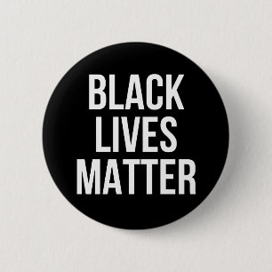 Badge Rond 5 Cm Bouton BLM Black Lives Matter Pin Badton
