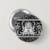 Badge Rond 5 Cm Bouton bordure (Devant & derrière)