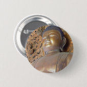 Badge Rond 5 Cm Bouton Bouddha (Devant & derrière)