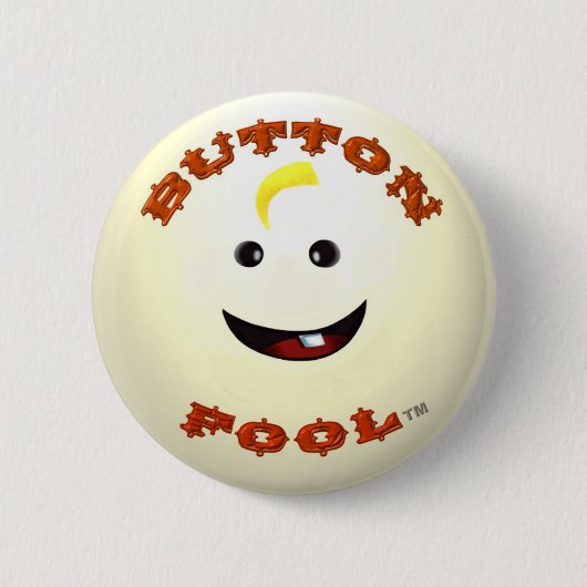 Badge Rond 5 Cm Bouton Bouton Fool (Devant)