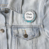 Badge Rond 5 Cm Bouton Bride to Be Bridesmaid Party (En situation)