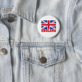 Badge Rond 5 Cm Bouton britannique de drapeau d'Union Jack (En situation)