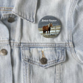 Badge Rond 5 Cm Bouton Brouillon Belge En Paddock Pin (En situation)