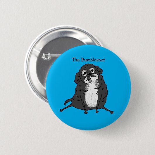 Badge Rond 5 Cm Bouton Bumblesnot Book (Devant & derrière)