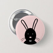Badge Rond 5 Cm Bouton Bunny (Devant & derrière)