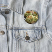Badge Rond 5 Cm Bouton Cactus (En situation)