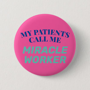 Badge Rond 5 Cm Bouton Cadeau de Remerciements professionnels Médi