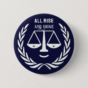 Badge Rond 5 Cm Bouton cadeau drôle pour avocat