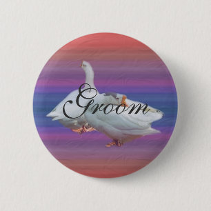 Badge Rond 5 Cm Bouton cadeau mariage, mariée ou mariée