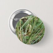 Badge Rond 5 Cm Bouton Camouflage de sauterelle (Devant & derrière)