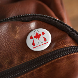 Badge Rond 5 Cm Bouton canadien des membres