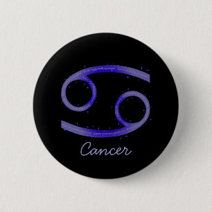 Badge Rond 5 Cm Bouton Cancer