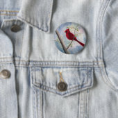 Badge Rond 5 Cm bouton cardinal (En situation)