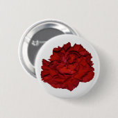 Badge Rond 5 Cm Bouton Carnation rouge (Devant & derrière)