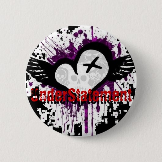 Badge Rond 5 Cm Bouton carré - customisé (Devant)