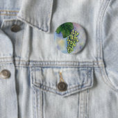 Badge Rond 5 Cm Bouton Chardonnay Vins (En situation)