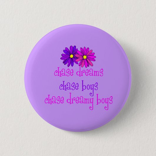 Badge Rond 5 Cm Bouton Chase Dreamy Boys (Devant)