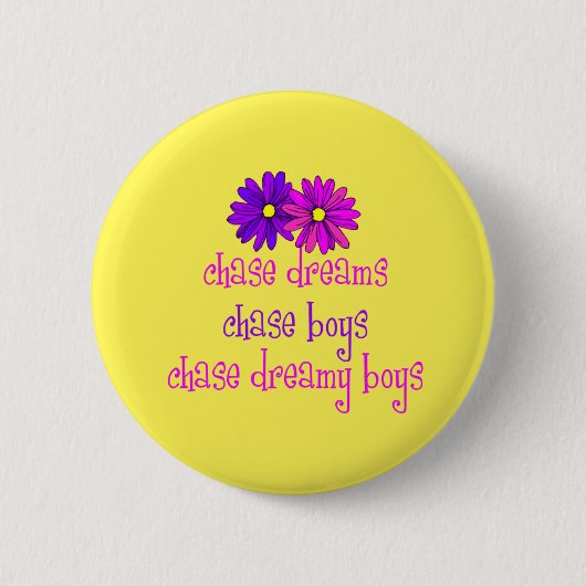 Badge Rond 5 Cm Bouton Chase Dreamy Boys (Devant)