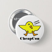 Badge Rond 5 Cm bouton cheapcon (Devant & derrière)