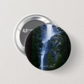 Badge Rond 5 Cm Bouton Chutes Yosemite (Devant & derrière)