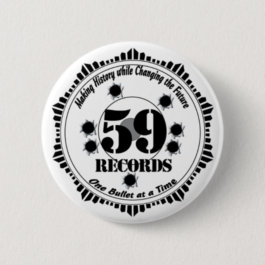 Badge Rond 5 Cm Bouton cinq neuf (Devant)