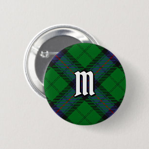Badge Rond 5 Cm Bouton Clan Armstrong Tartan
