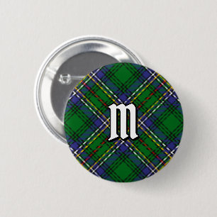 Badge Rond 5 Cm Bouton Clan Cockburn Tartan