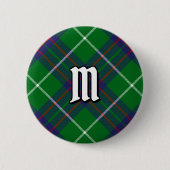 Badge Rond 5 Cm Bouton Clan MacIntyre Tartan (Devant)