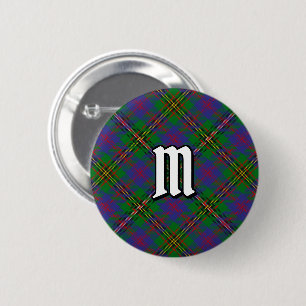Badge Rond 5 Cm Bouton Clan Wood Tartan