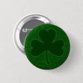Badge Rond 5 Cm Bouton Clover Scribbleprint (Devant & derrière)