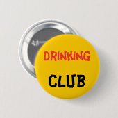Badge Rond 5 Cm Bouton Club de boisson (Devant & derrière)